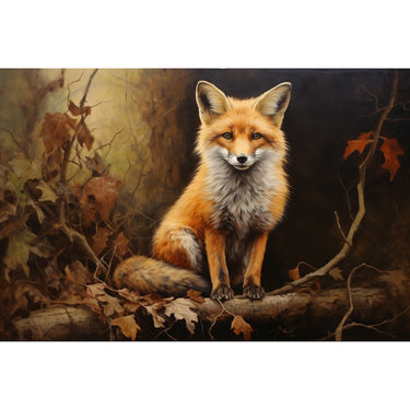 Autumn Fox Canvas